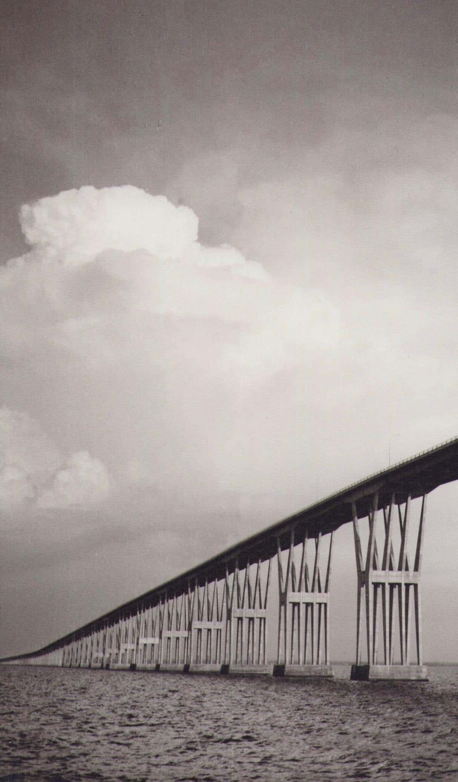 Hanna Seidel Venezuela, Bridge, Maracaibo, Black And White Photography, 1960s photo furniture