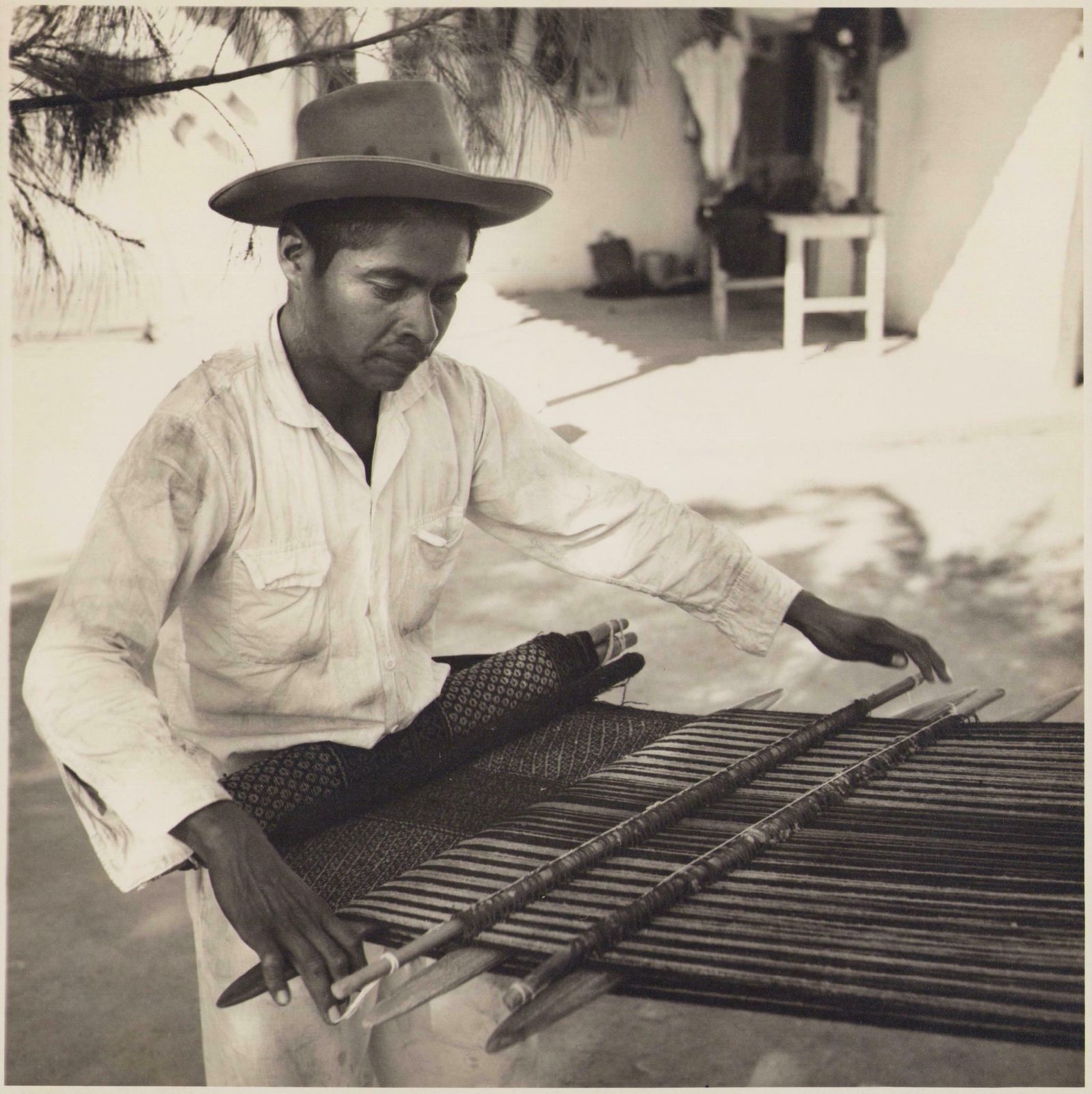 Hanna Seidel Mexico, Man, Handcraft, Black And White Photography, 1960s