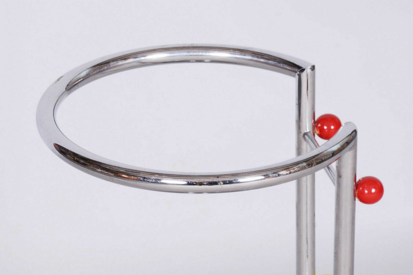 Restored Bauhaus Umbrella Stand, Chrome Plated Steel, Germany, 1950s photo Furniture