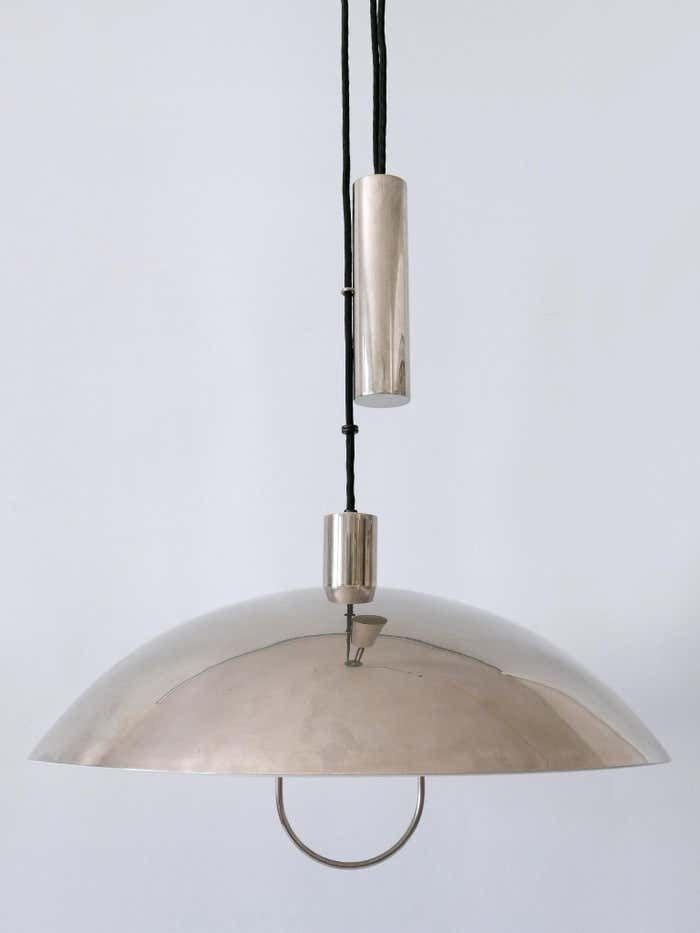 Early Tecnolumen Pendant Lamp 'Bauhaus Hmb 25/500' By Marianne Brandt 1980s photo 3391.0