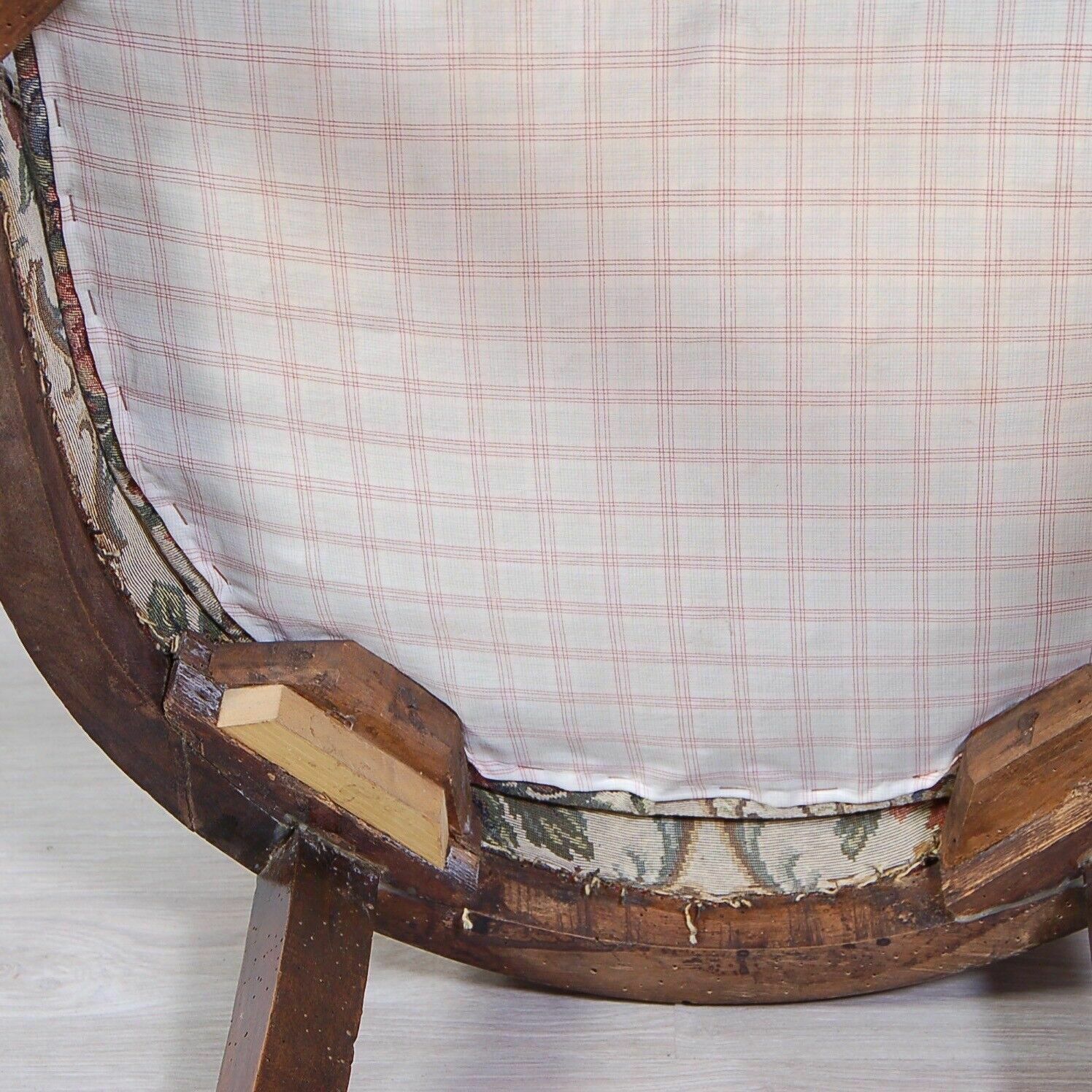 357.0 Antique Charles X Style Armchair In Walnut Wood With Armrests Antique Mid 19th Century photo