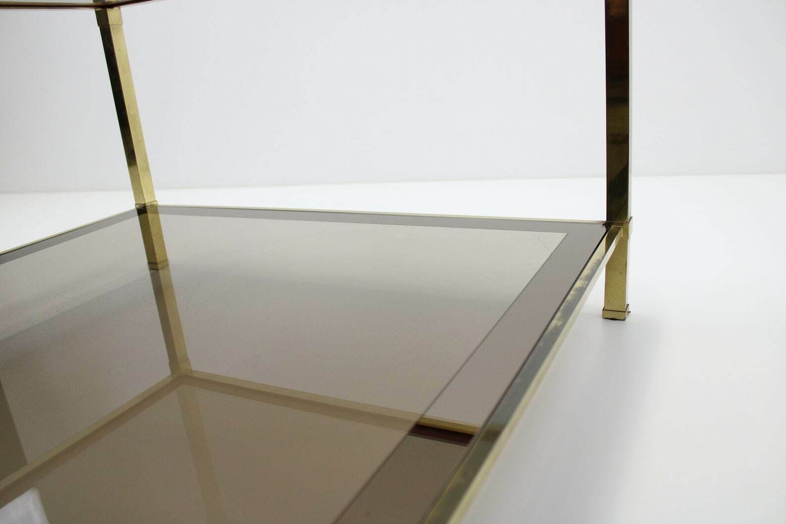 Vintage Coffee Table/Coffee Table 1970 / Table In Brass / Mid Century Table/Retro Table / Home And Decor Table / Brass And Glass Side/Brass Table photo buy
