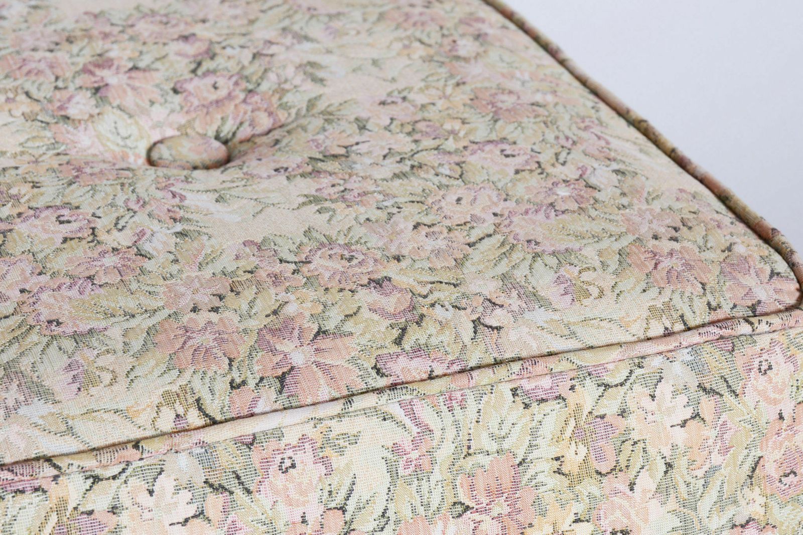 Art Deco Stool Made In Czechia, 1930s, Fully Restored, New Upholstery photo Furniture