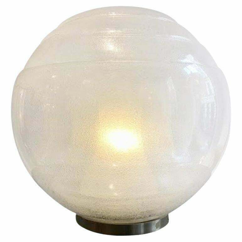 Mid Century Modern Table Lamp By Carlo Nason For Mazzega Italy 1960s