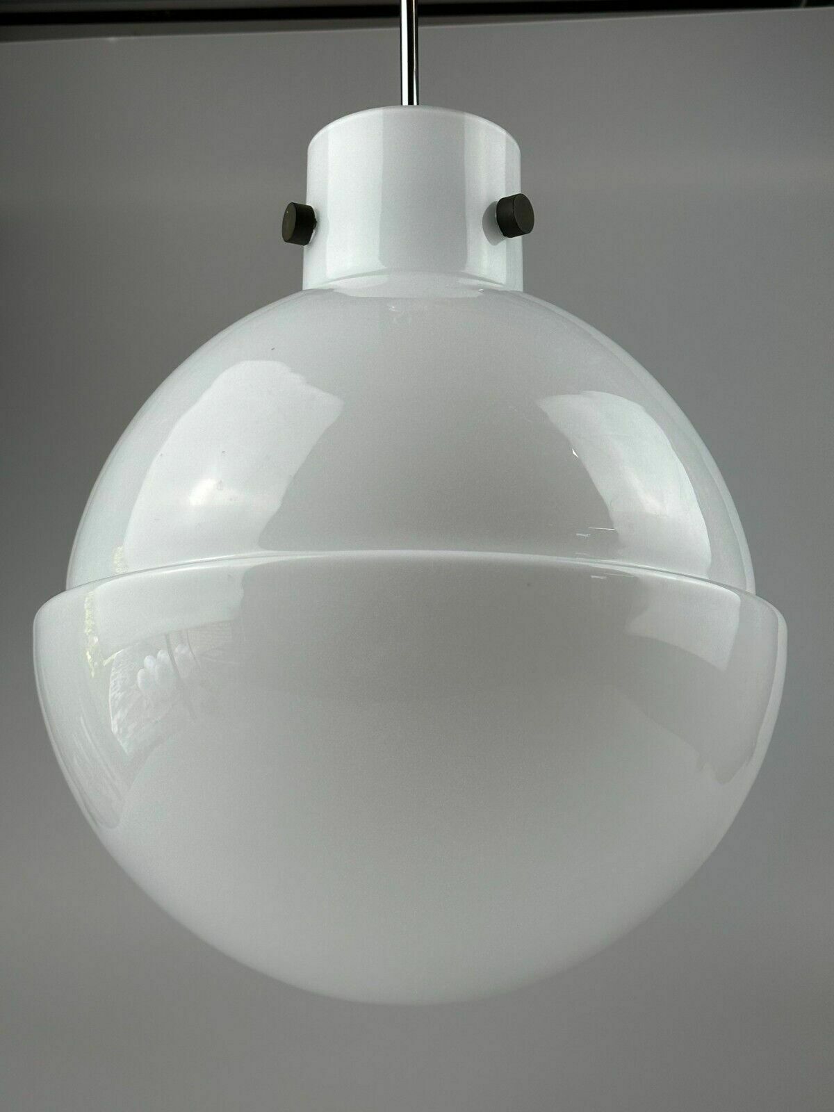 photo vintage Xl 60s 70s Ceiling Lamp Ball Lamp Glashütte Limburg Germany Glass Design