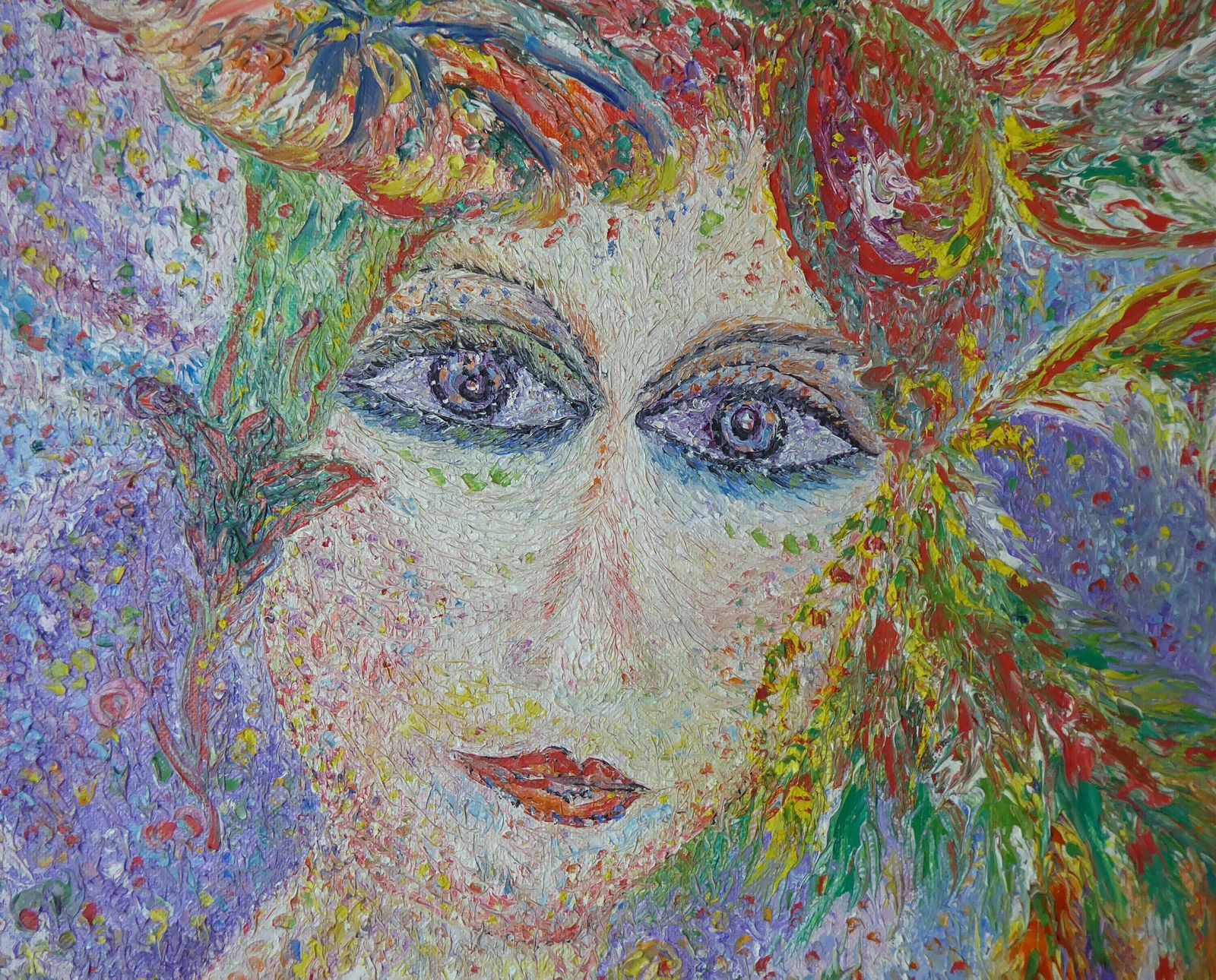 Madeleine Clavier Original Expressionist Oil Painting | 20th Century French Art | Oil On Canvas | Modern Art