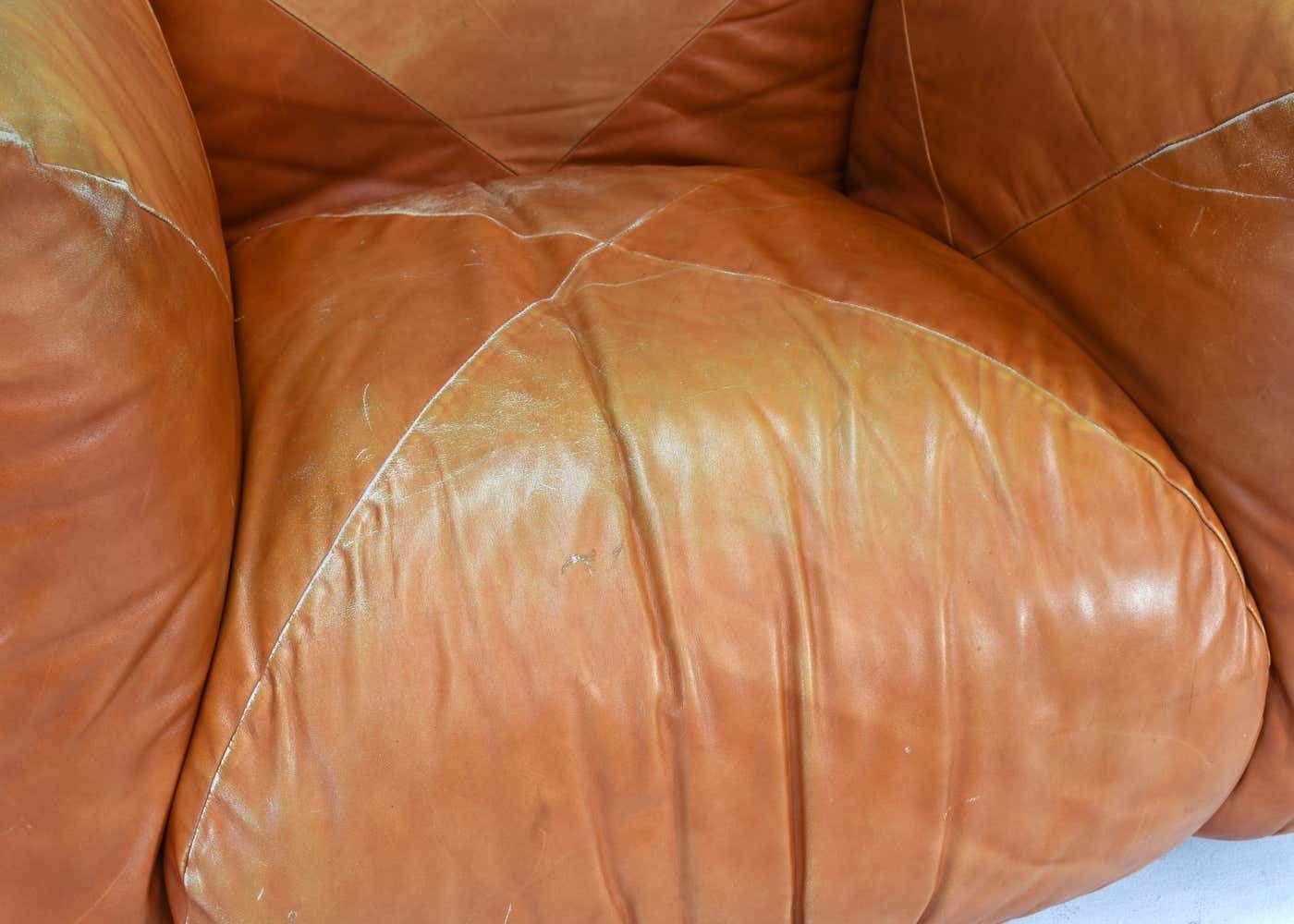photo vinterior Mario Marenco Lounge Armchairs Model Marius&Marius By Arflex, Italy – Circa 1970