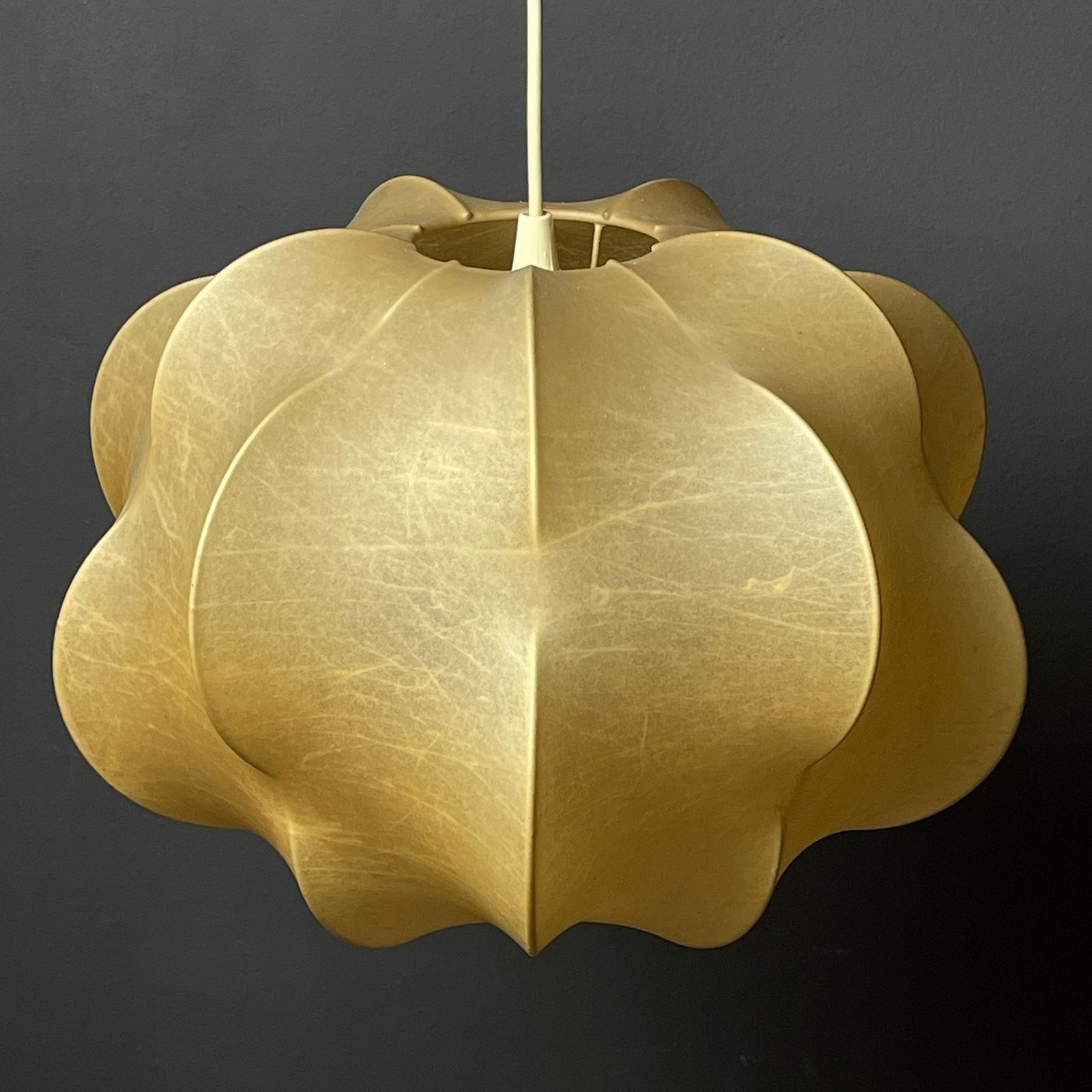Nuvola Cocoon Chandelier By Tobia Scarpa For Flos, Italy 1962 Iconic Italian Mid Century Modern