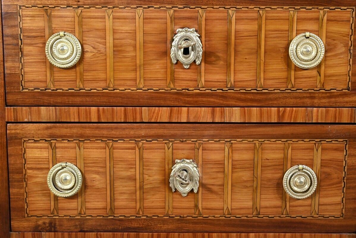 photo for sale Small Chest Of Drawers In Mahogany And Rosewood, Louis XVI – 18th Century