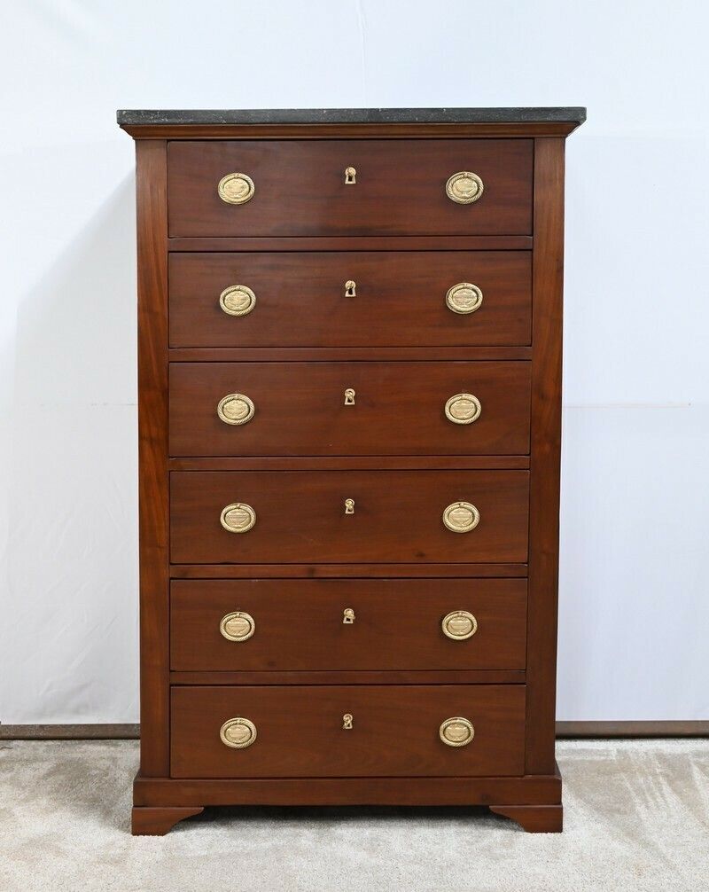 Mahogany Chest Of Drawers, Directoire Period   Early 19th Century