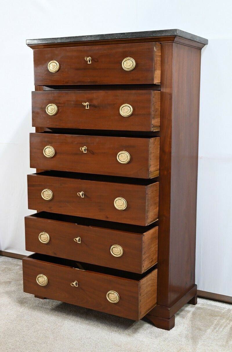Mahogany Chest Of Drawers, Directoire Period   Early 19th Century photo Furniture