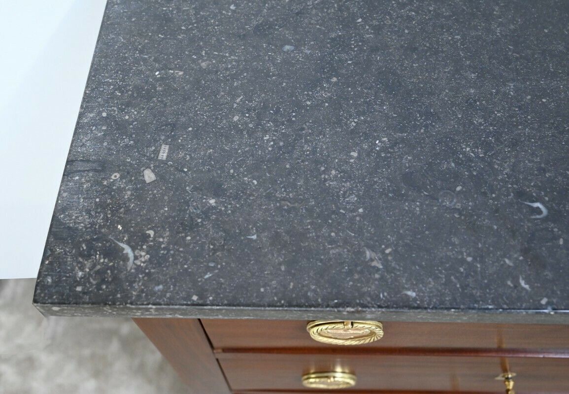 Mahogany Chest Of Drawers, Directoire Period   Early 19th Century photo vinterior