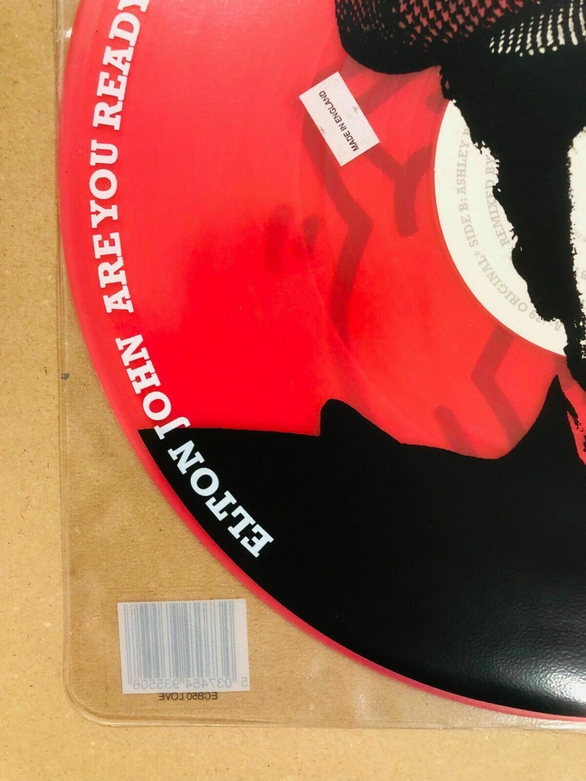 Keith Haring, For Elton John "Are You Ready For Love" Vinyl, 12", 33 Rpm, 1985 photo for sale