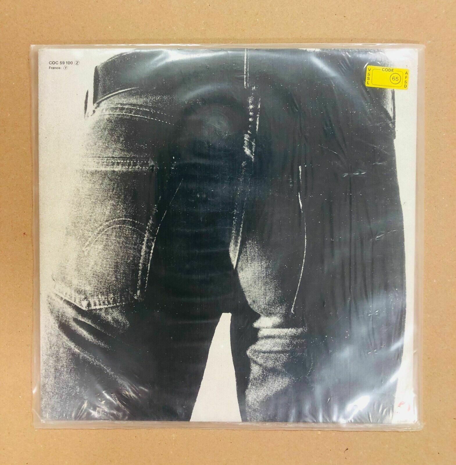 Andy Warhol For The Rolling Stones   Sticky Fingers   Vinyl Album 33 Rpm   1971 photo vintage