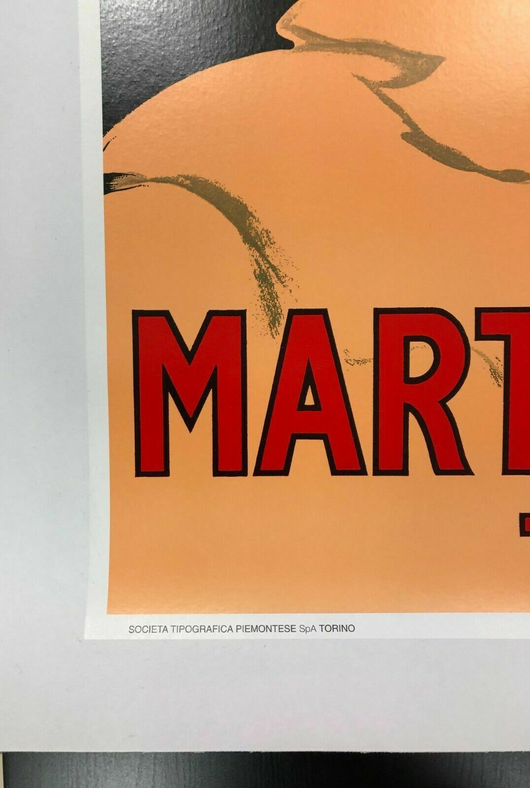 Marcello Dudovich, 1980s   Vermouth Bianco  Original Vintage Affiche Linen Backed On Canvas photo vintage