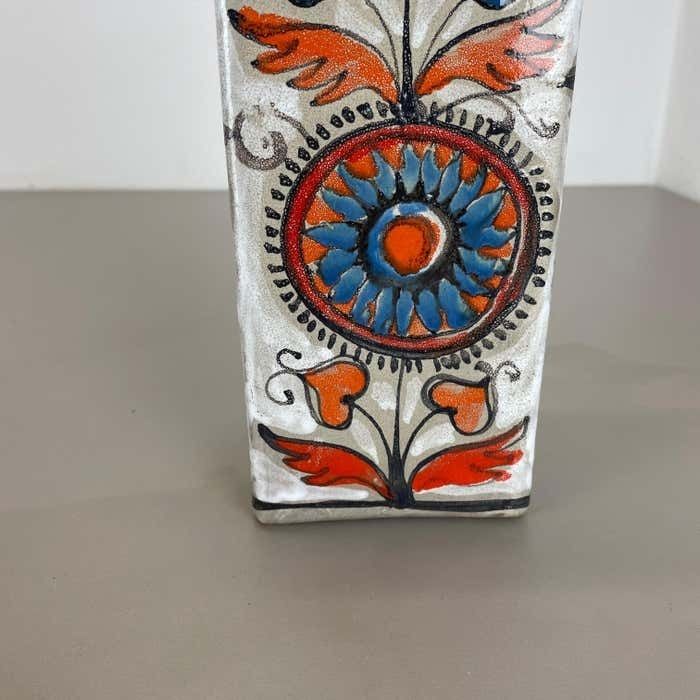 photo for sale Unique Ceramic Studio Pottery Vase By Elio Schiavon Ceramics Padua Italy 1970s