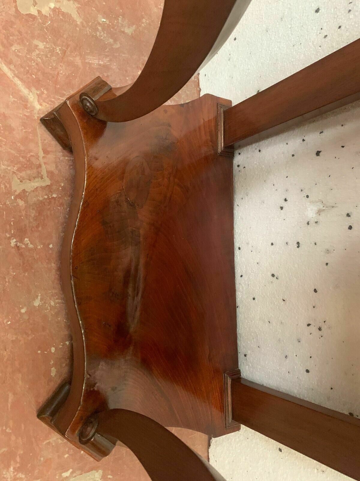 Louis Philippe Console In Mahogany And 19th Century Veneer photo vinterior