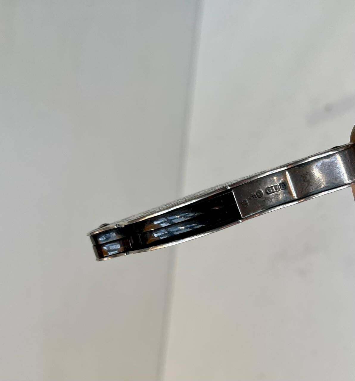 Antique Lorgnettes Pendant Spectacles In Silver By Georg Unite & Sons Birmingham photo for sale