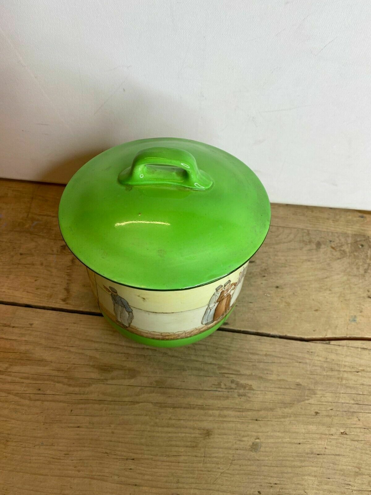 Rare Royal Doulton Seriesware Biscuit Barrel   Dutch A Harlem D1886 photo 85.0