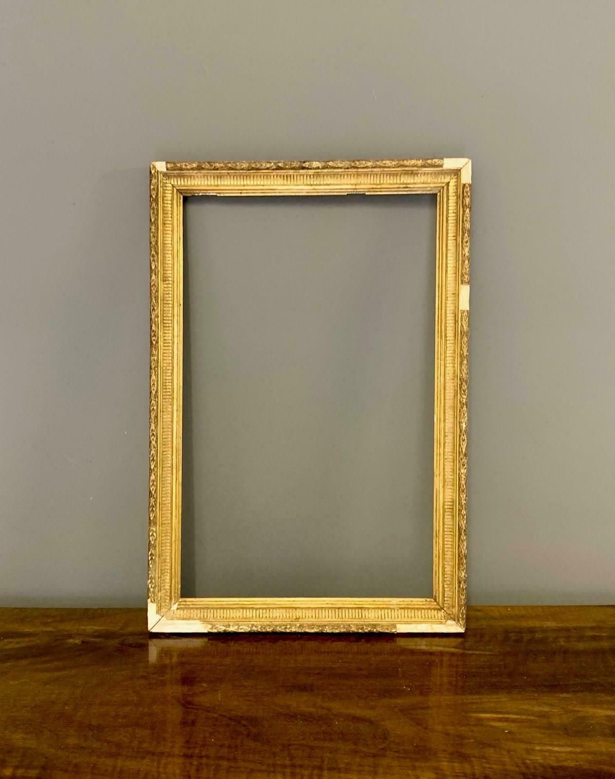 Decorative Gilt Frame, Late 20th Century