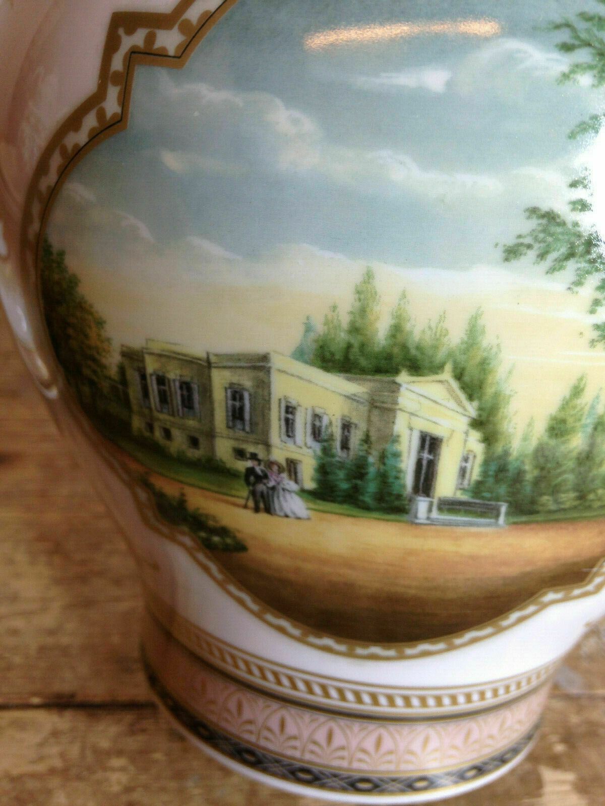 photo furniture Kaiser German Porcelain Lidded Vase/Urn Vienna Belvedere K Nossek