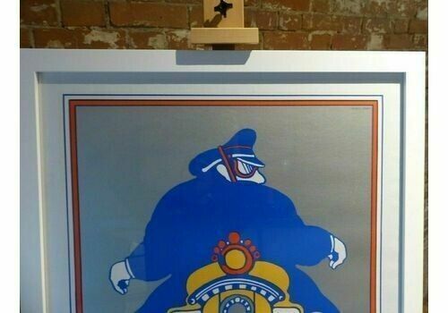 Original Vintage Seymour Chwast 1968 'Pop Cycles' Famous Faces Pa USA Poster photo buy
