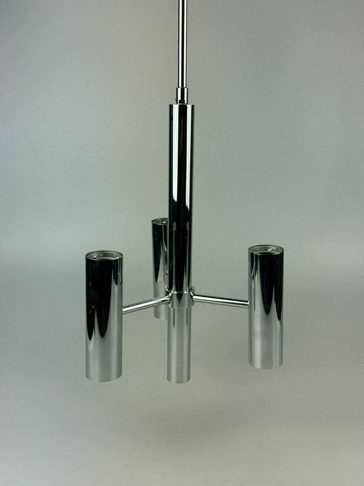 60s 70s 6 Flame Sputnik Chandelier By Hustadt Leuchten Germany photo vintage