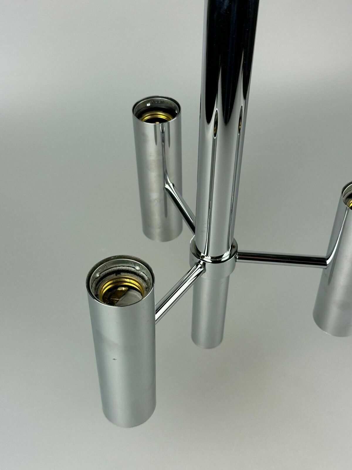 photo furniture 60s 70s 6 Flame Sputnik Chandelier By Hustadt Leuchten Germany