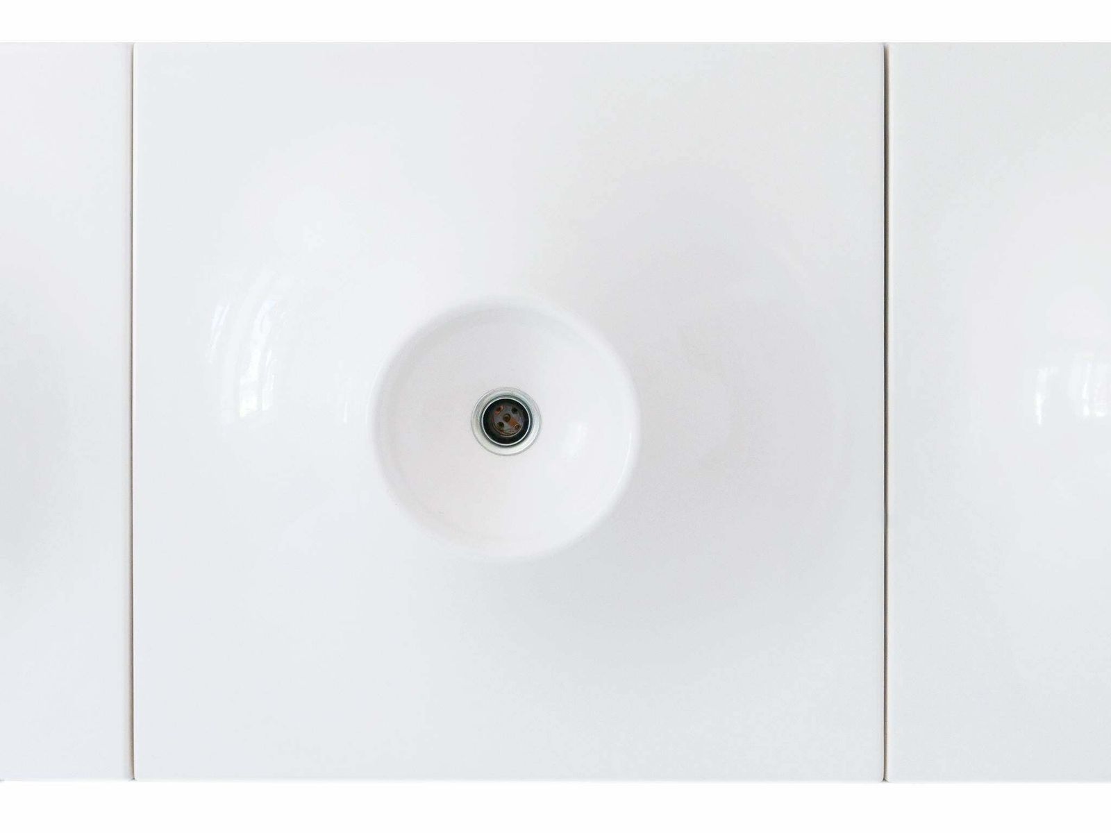 Lighting Set Of Three Large Mid Century Modern Fibreglass Sconces Or Wall Lamps 1970s photo