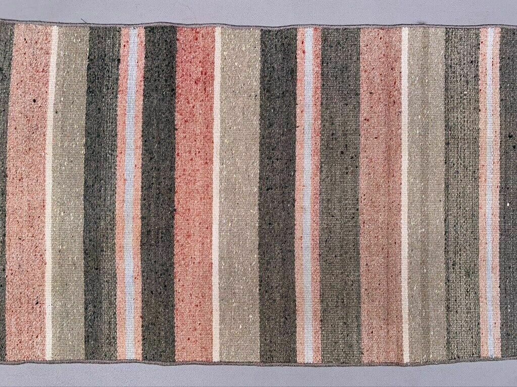 Old Turkish Narrow Kilim Runner 217x49 Cm Shabby Chic, Vintage Kelim photo Textiles