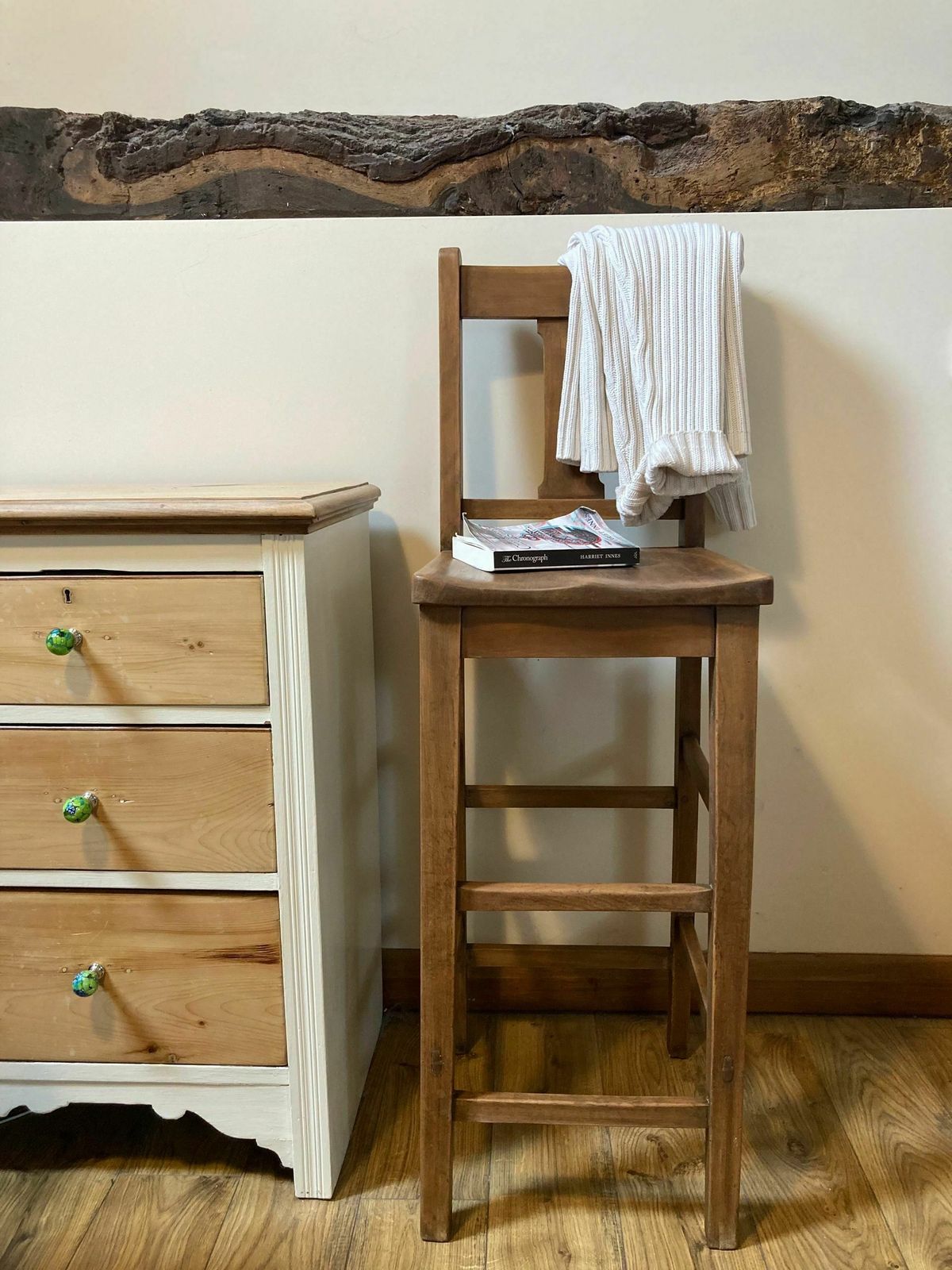 Upcycled Tall Wooden Bar Stool End Of Season Clearance Sale!!!! photo furniture