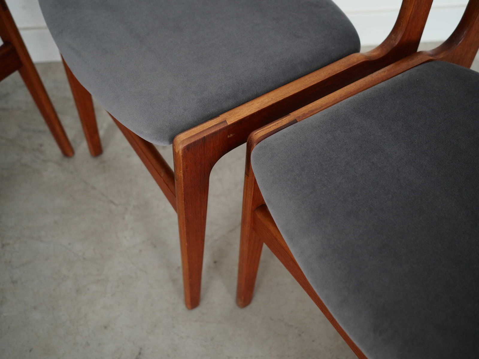 1389.0 Set Of Six Teak Chairs, Danish Design, 1960s, Production: Denmark photo