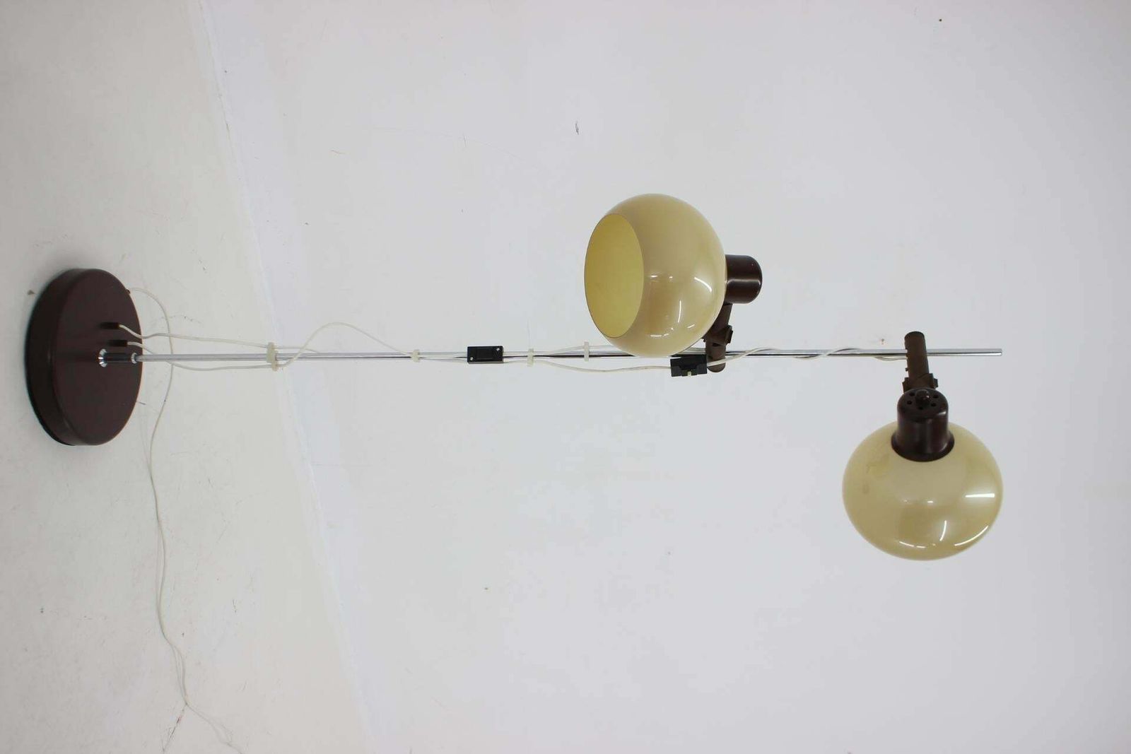Lighting 1970s Floor Lamp With Plastic Lamp Shades, Hungary photo