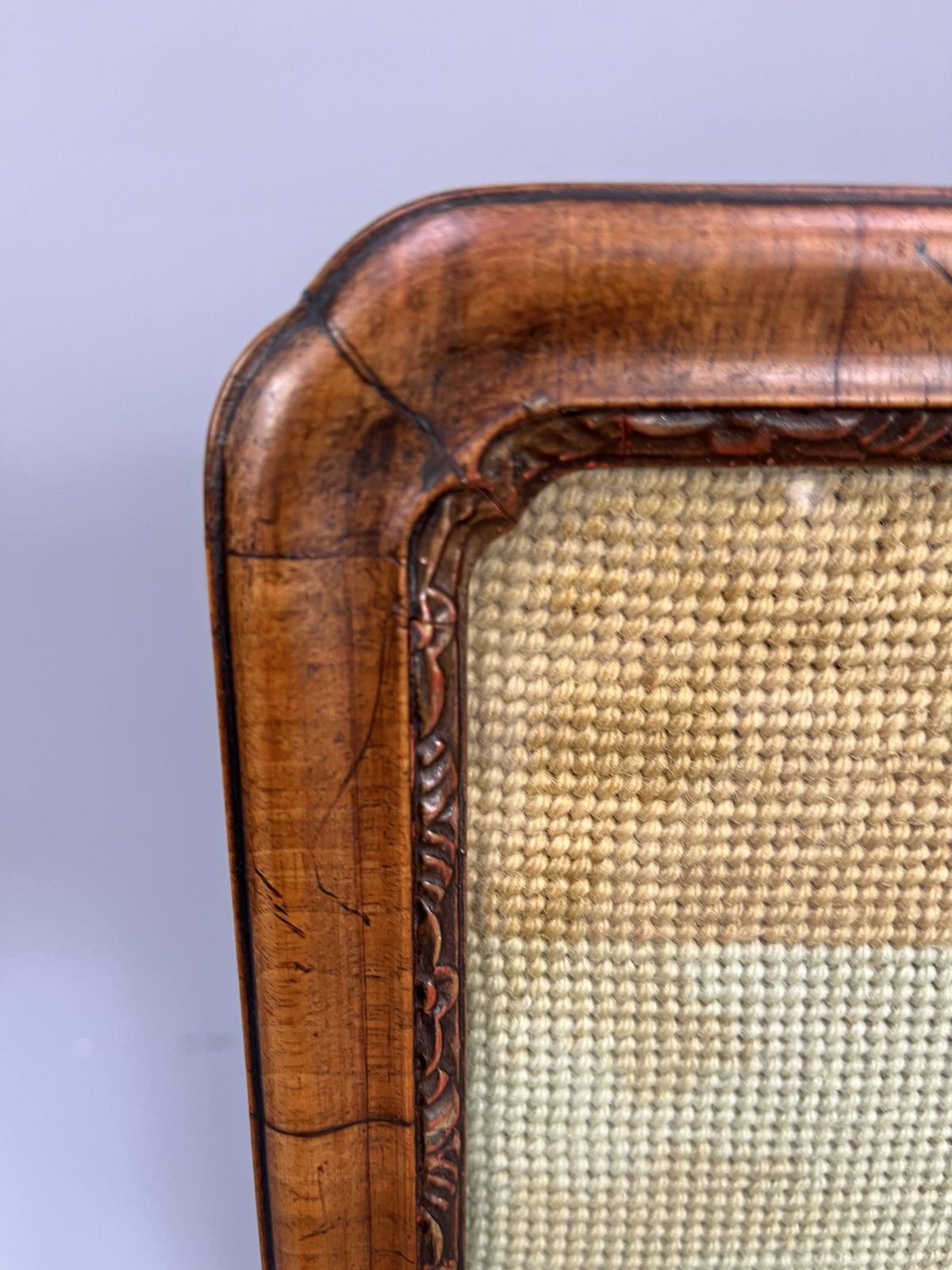 Late Victorian Walnut Framed Firescreen photo Home Fixtures