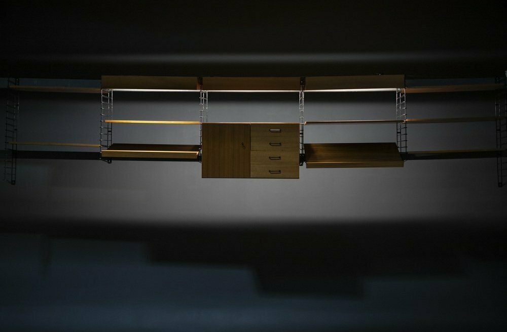 Teak Shelving System From Musterring International, 1960s, 19th Century. Set photo vinterior