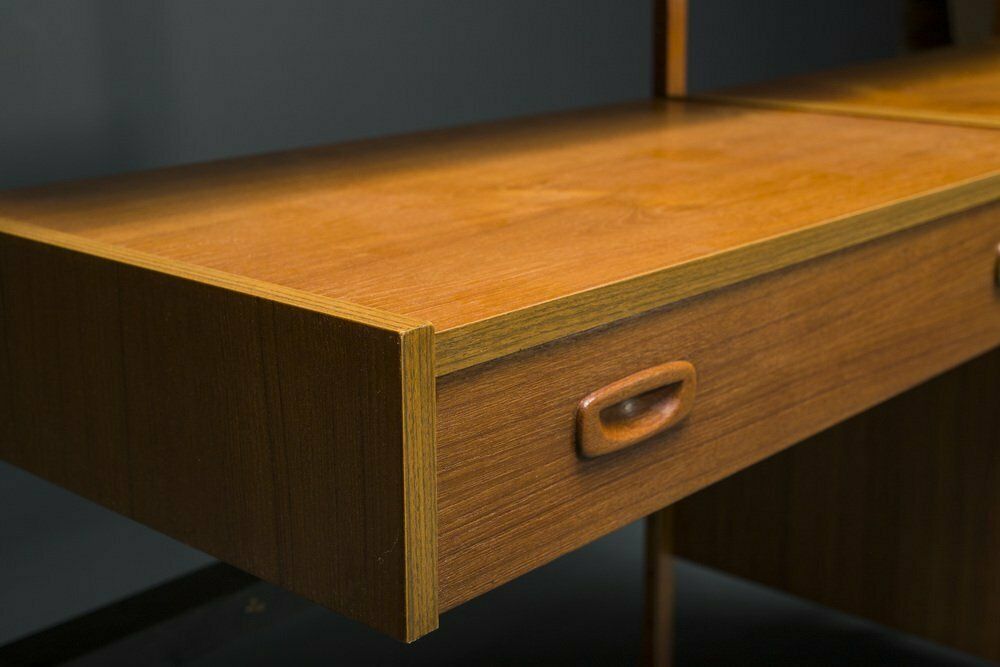 photo for sale Danish Teak Ps Modular Wall Shelves By Preben Sørensen For Randers Møbelfabrik, 1960s, 11 . Set