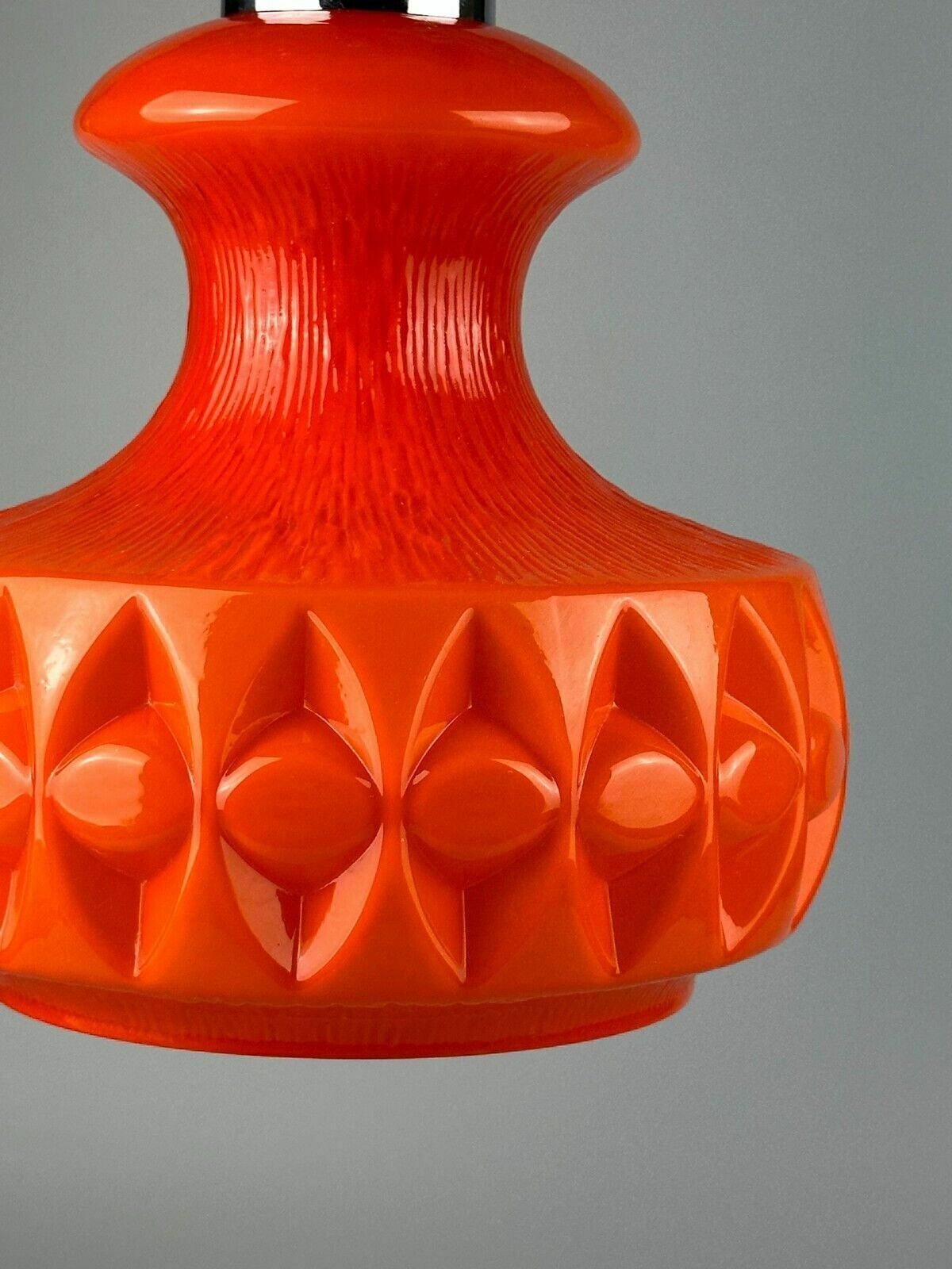 60s 70s Peill & Putzler Hanging Lamp Ceiling Lamp Glass Space Design Lamp photo vinterior