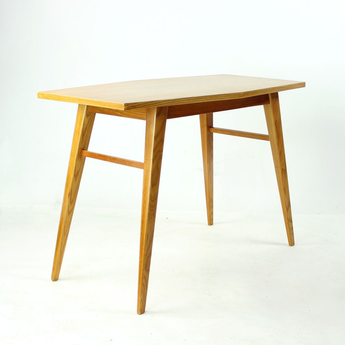 photo for sale Mid Century Coffee Table In Oak, Czechoslovakia 1960s