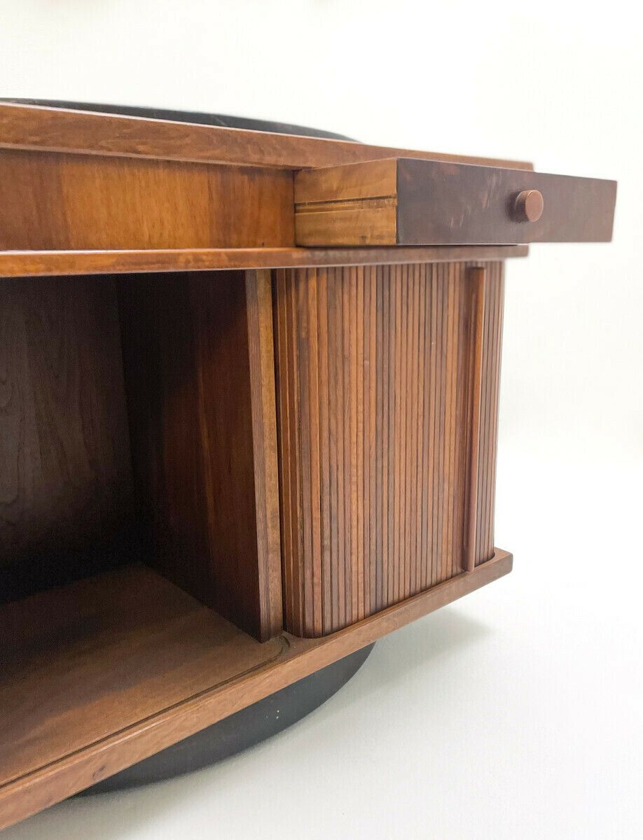 Italian Mid Century Rotating Coffee Table By Gianfranco Frattini photo buy