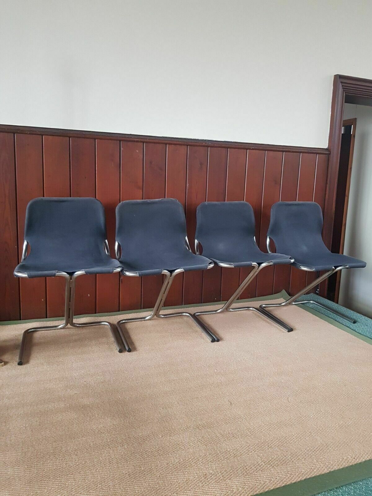 photo furniture Rare Set Of Mid Century Chairs Ruud Ekstrand And Christer Norman For Dux In 1968