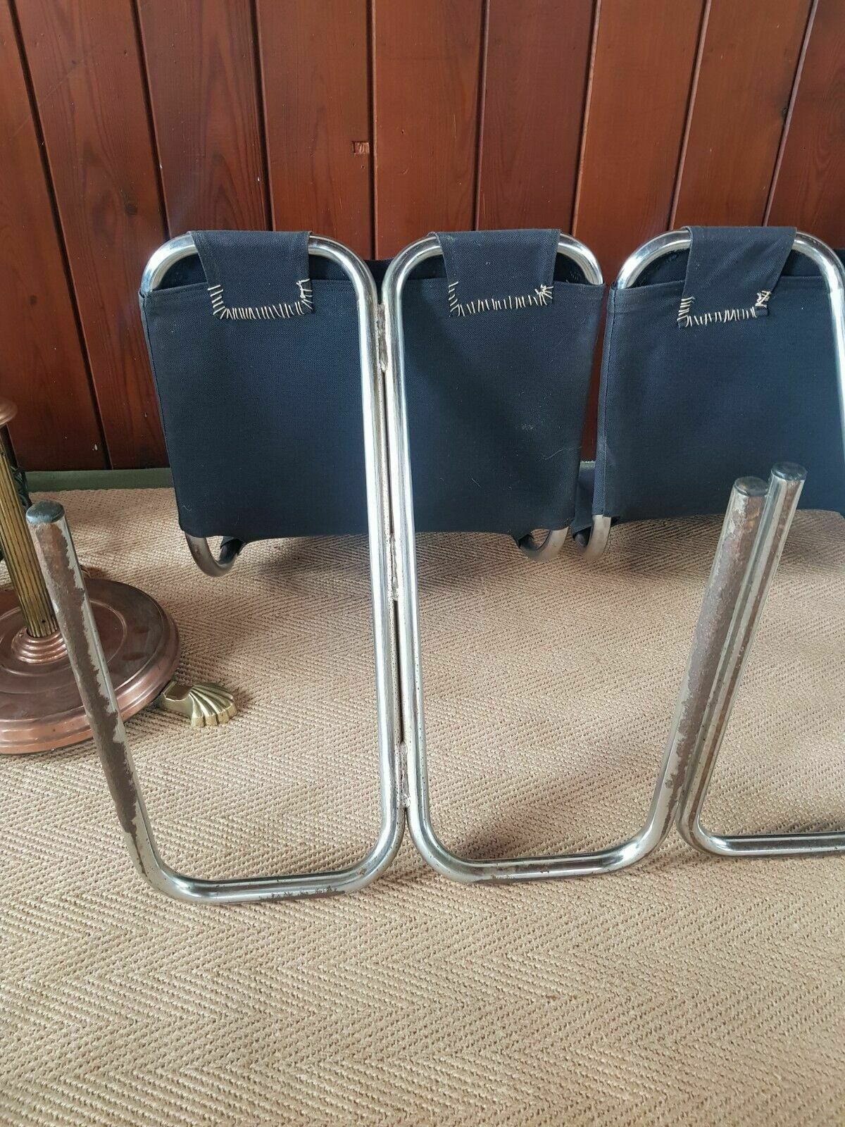 photo vinterior Rare Set Of Mid Century Chairs Ruud Ekstrand And Christer Norman For Dux In 1968