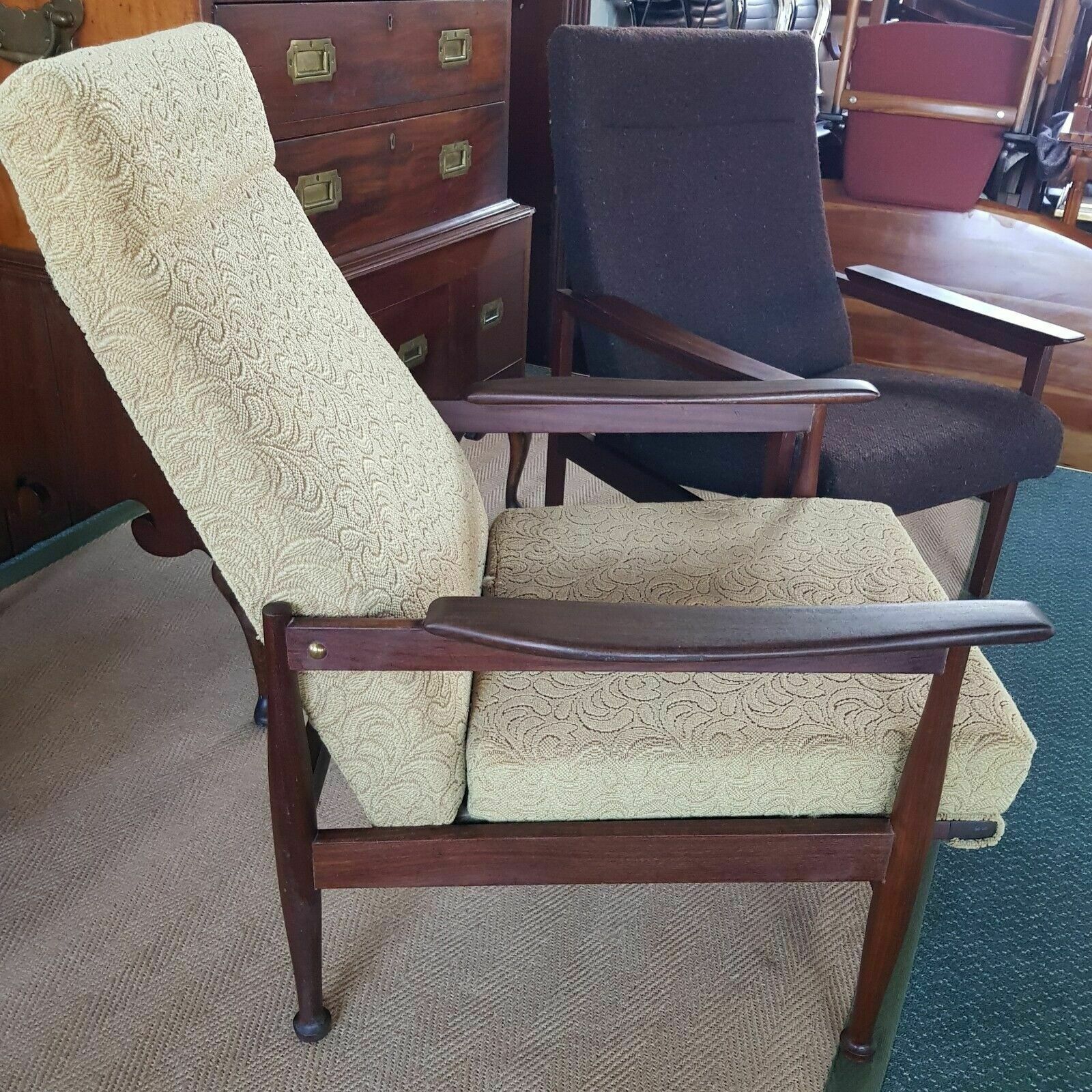 Mid Century Guy Rogers Manhattan Armchair photo Furniture