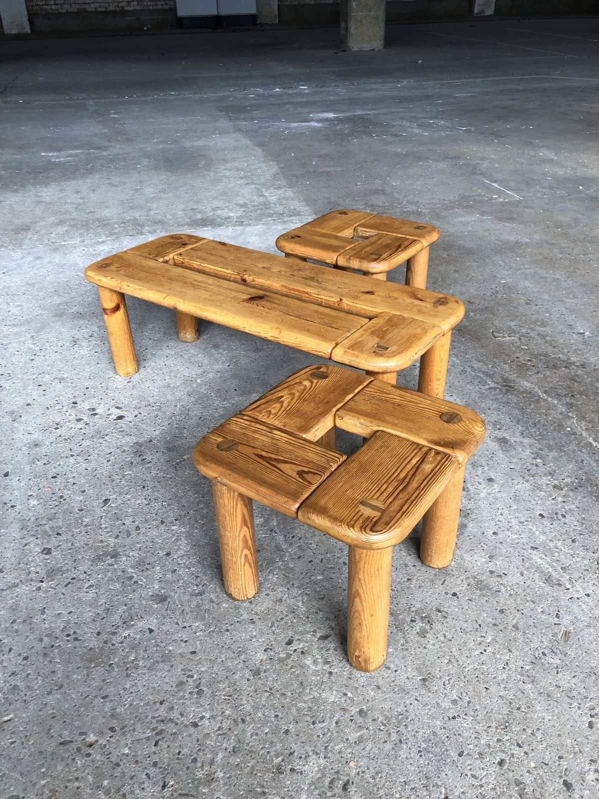 Finnish Coffee Tables By Olof Ottelin For Stockmann, 1958, Set Of 3 photo furniture
