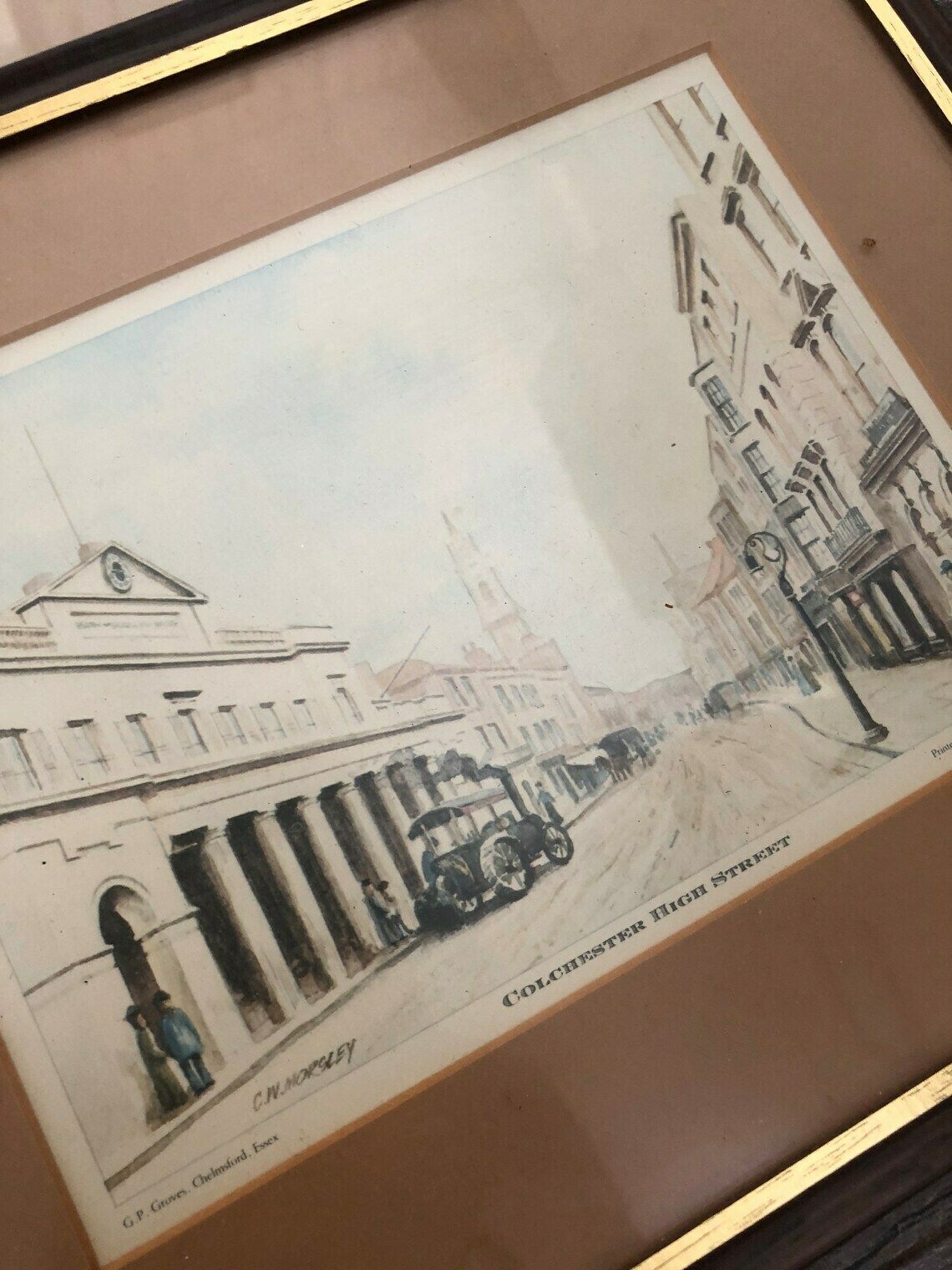 Set Of 11 Framed Essex Prints By C W Morsley Printed By Medici Society   Gp Groves   Chelmsford Framed (Ll) photo furniture