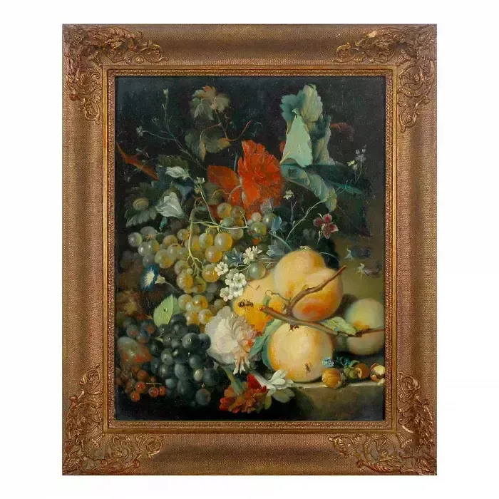 Fruit In The Style Of Jan Van Huysum. photo for sale