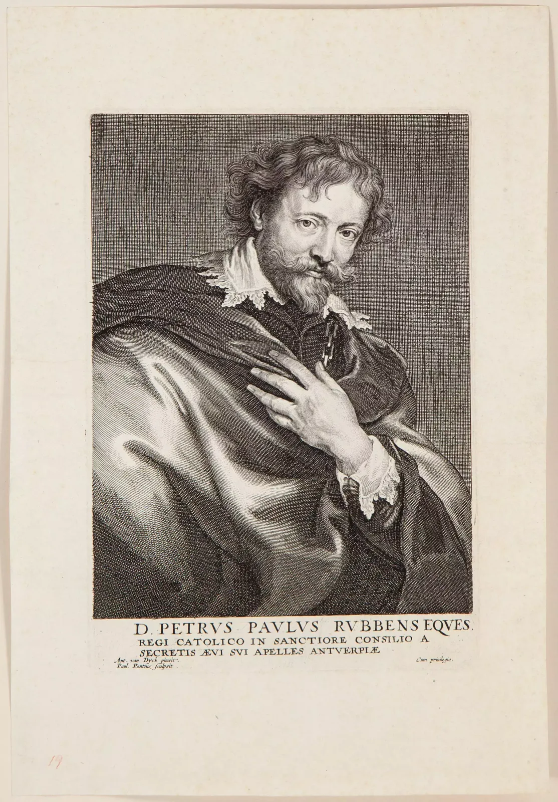 "Portrait Of The Artist Peter Paul Rubens"