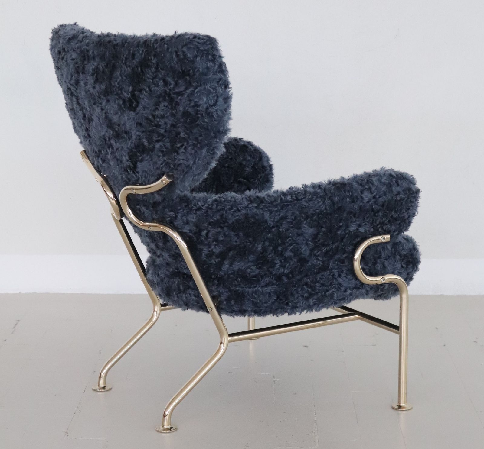 photo vinterior Franco Albini For Cassina Armchair "Tre Pezzi" Special Edition