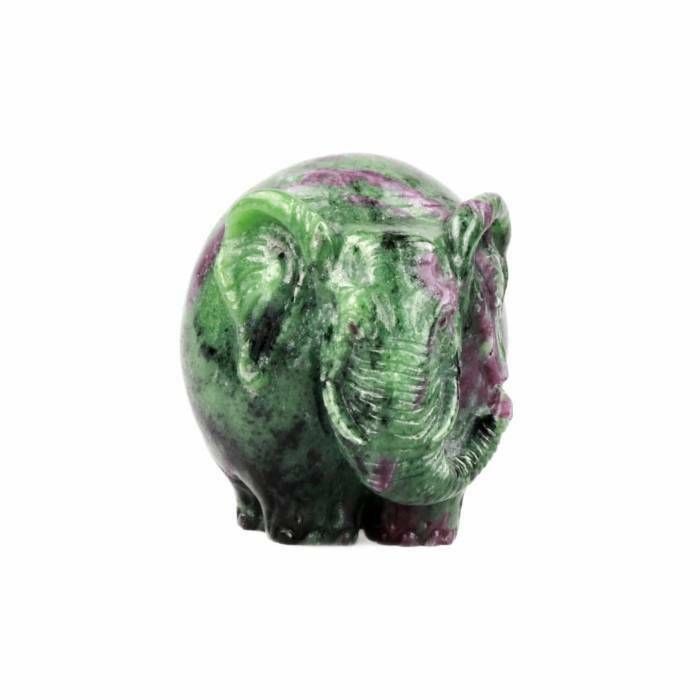 Carved Figurine Of An Elephant In Faberge Style 20th Century photo furniture