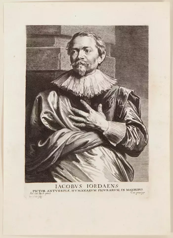 "Portrait Of Artist Jacob Jordaens"