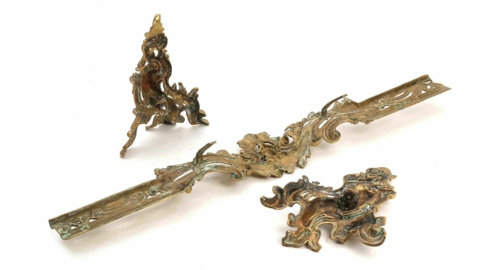 Decorative Fence In The Rococo Style Of The 19th Century photo for sale